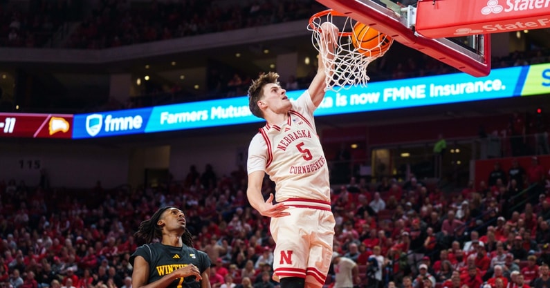 Braden Frager Nebraska basketball 2024-25