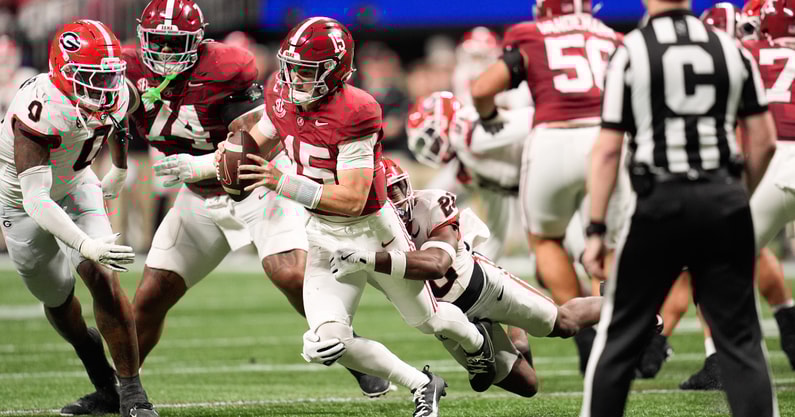 Alabama QB Ty Simpson