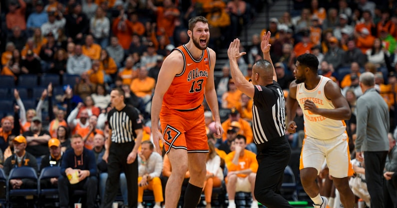 NCAA Basketball: Music City Madness-Illinois at Tennessee