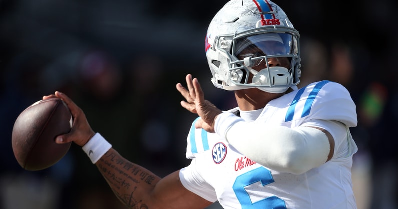 NCAA Football: Mississippi at Mississippi State