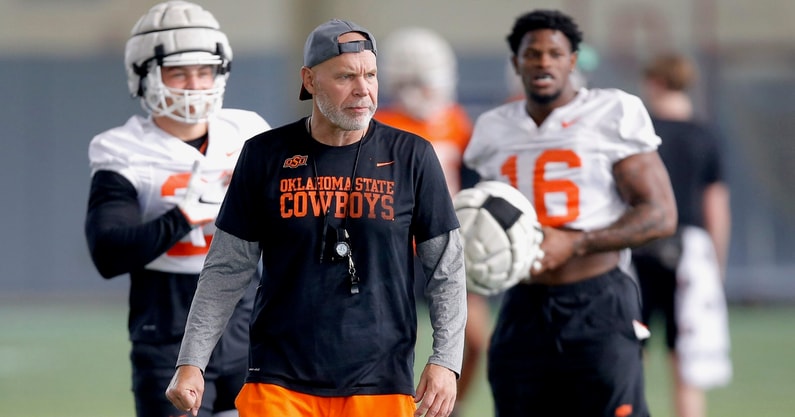 Jim Knowles might not look or sound like most defensive coordinators, but his cerebral ways have transformed Oklahoma State's defense.