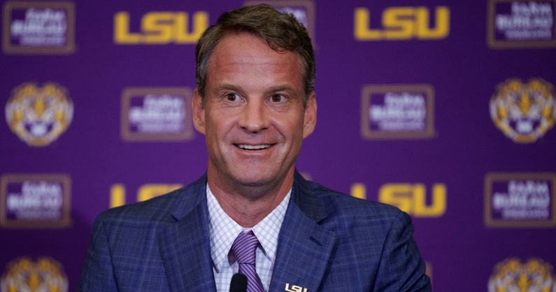 NCAA Football: Louisiana State Head Coach Lane Kiffin Introductory Press Conference
