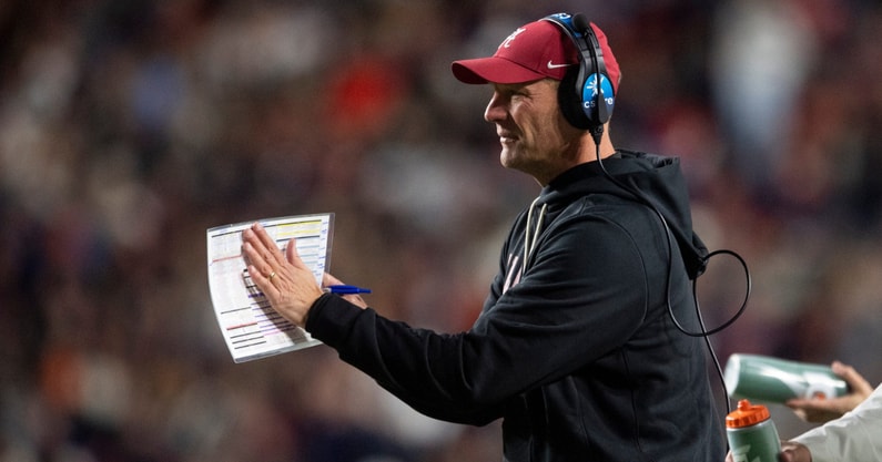 Alabama coach Kalen DeBoer