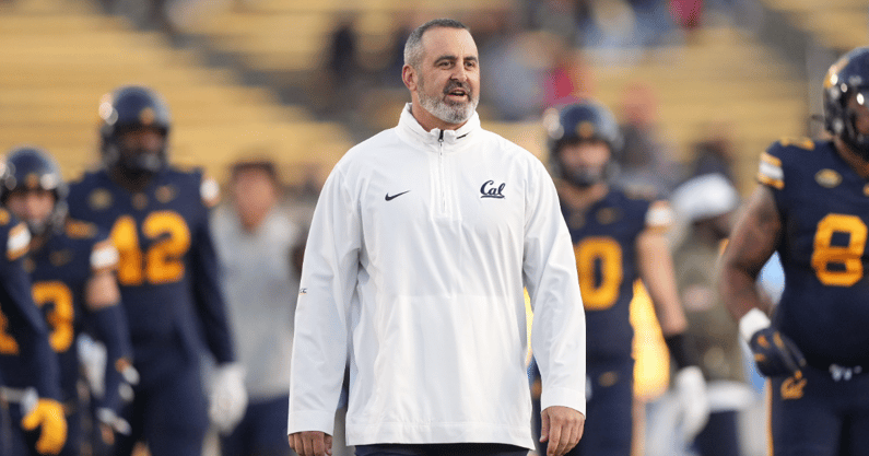 Cal interim head coach Nick Rolovich