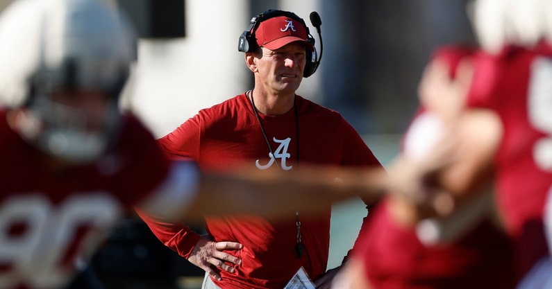 Alabama coach Kalen DeBoer
