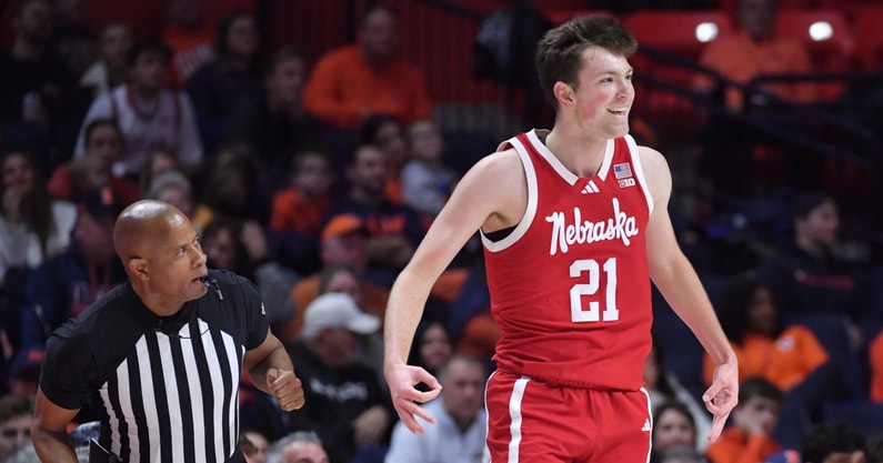 Pryce Sandfort Nebraska basketball