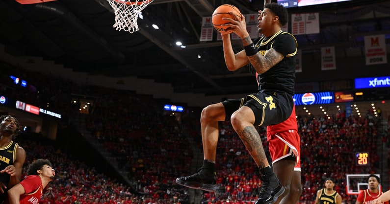 NCAA Basketball: Michigan at Maryland