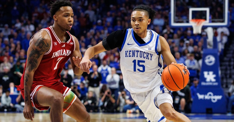 NCAA Basketball: Indiana at Kentucky