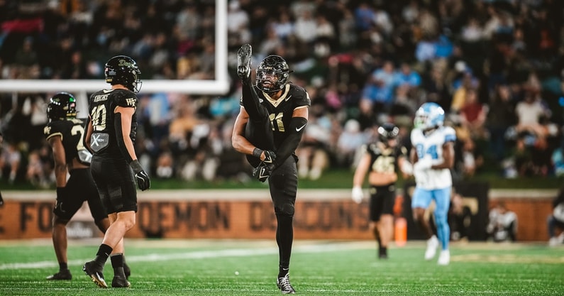 wake forest defense pff grades