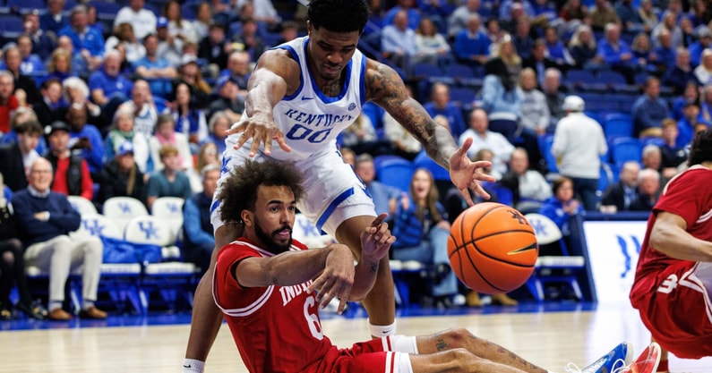 NCAA Basketball: Indiana at Kentucky