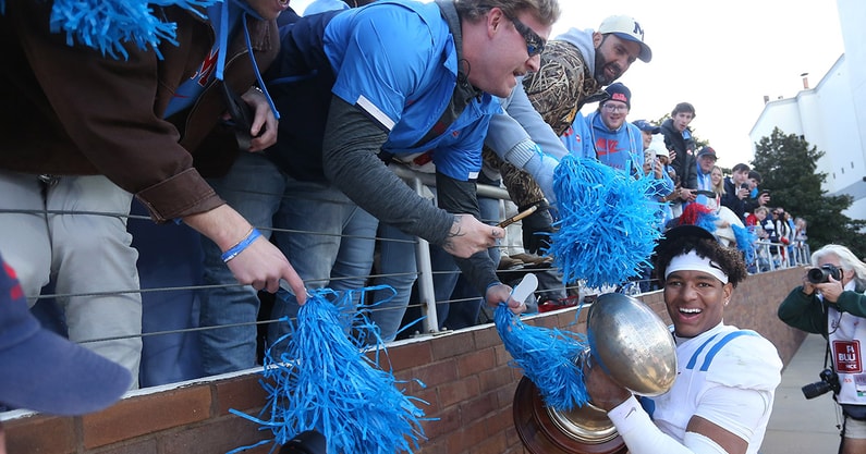 NCAA Football: Mississippi at Mississippi State