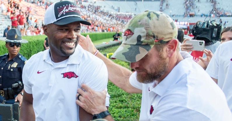 Travis R. Williams Former Arkansas DC Travis Williams 'expected to join' Mike Elko's staff ...