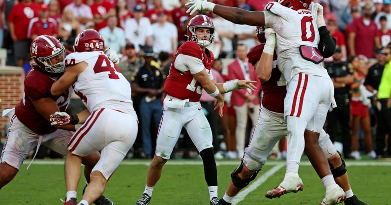 Alabama QB Ty Simpson