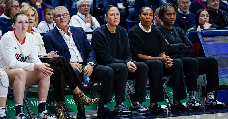 UConn Women's Basketball coaching staff