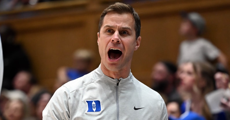 Jon-Scheyer-reacts-to-being-the-fastest-ACC-coach-to-reach-100-wins