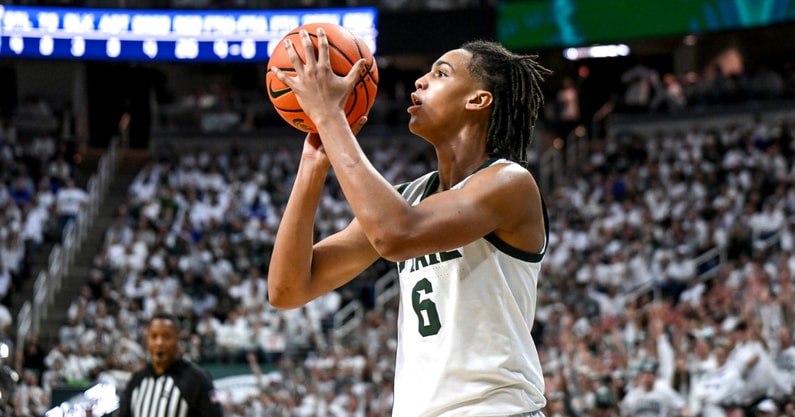 Michigan State wing Jordan Scott embracing tougher practices
