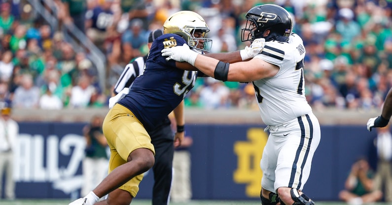 Notre Dame Bryce Young Purdue Joey Tanona