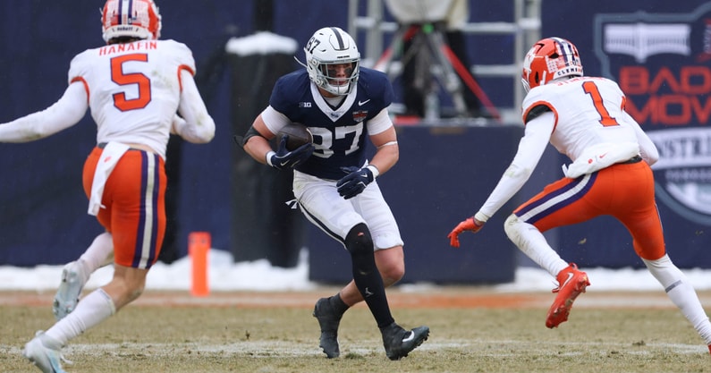 Quentin Rappleyea Penn State earns another roster win as tight end Andrew Rappleyea will ...