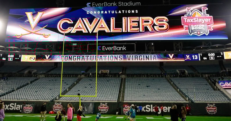 UVa football wins the Gator Bowl