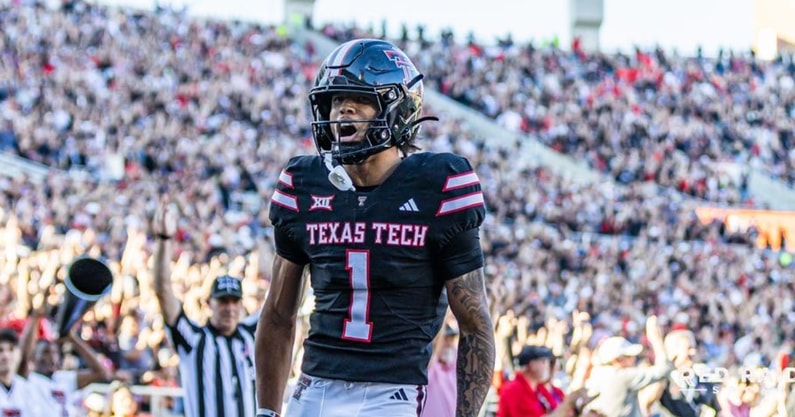Texas Tech wide receiver Reggie Virgil (Photo by Pat Cockrell/RedRaiderSports.com)