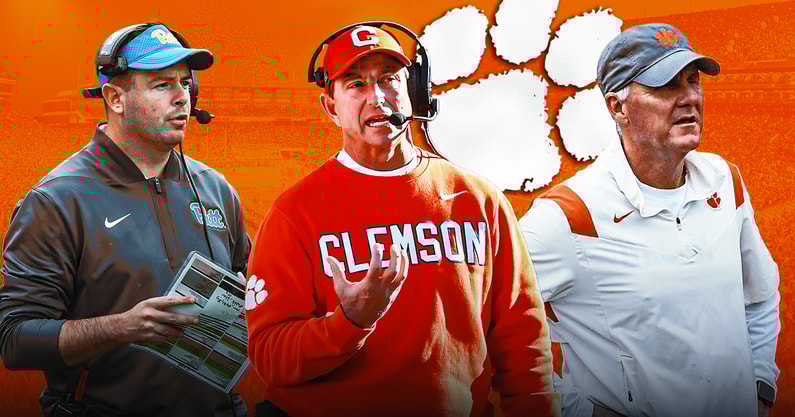 Clemson offensive coordinator hot board