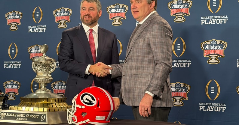 Kirby Smart Pete Golding Sugar Bowl.