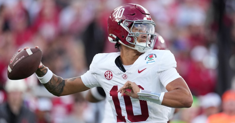 Alabama QB Austin Mack