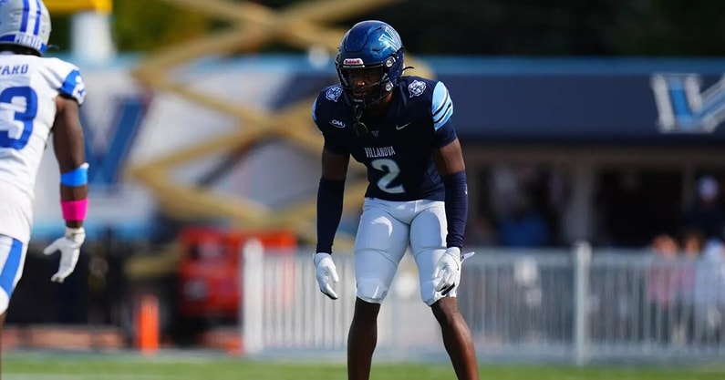 Villanova cornerback Zahmir Dawud