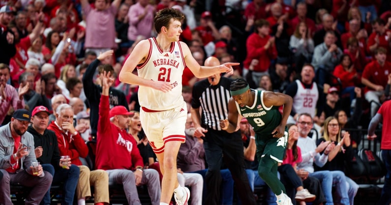 Pryce Sandfort Nebraska basketball