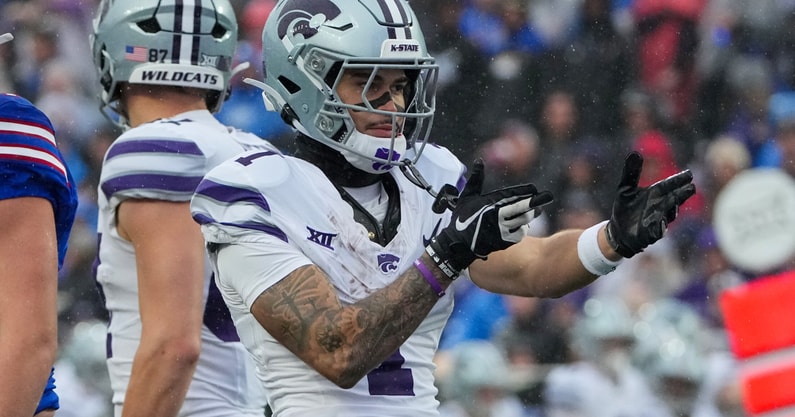 NCAA Football: Kansas State at Kansas