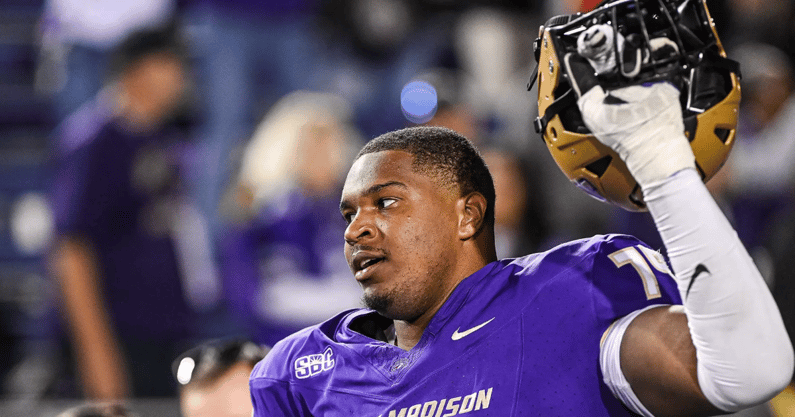 What signing James Madison transfer OL Joseph Simmons means for Auburn - On3