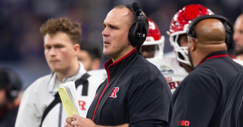 Rutgers Football defensive tackles coach Charlie Noonan