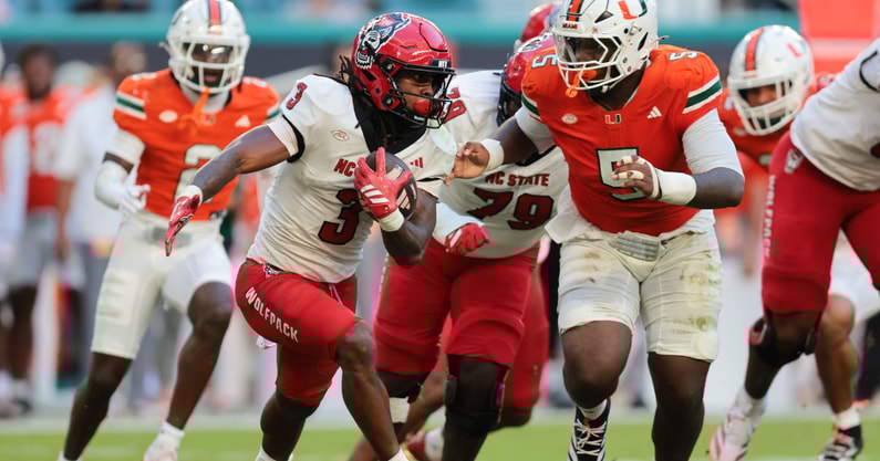 NC State RB Hollywood Smothers