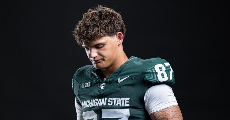 Michigan State long snapper Jack Wills (photo courtesy of Jack Wills via Twitter).