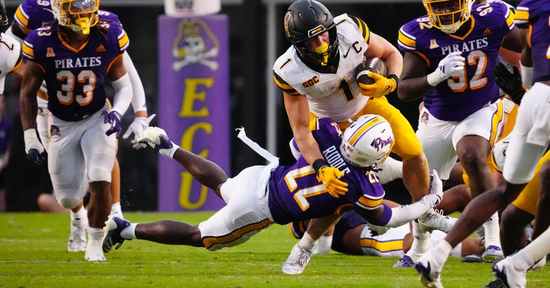 NCAA Football: Appalachian State at East Carolina