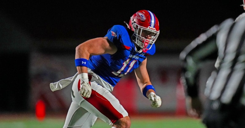 Texas Tech football target Jackson Ross. Photo credit: @JacksonR2027 on Twitter/X