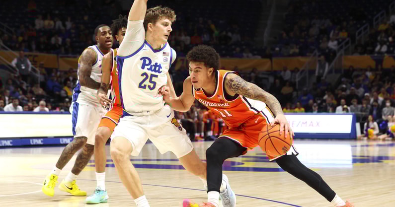 NCAA Basketball: Syracuse at Pittsburgh