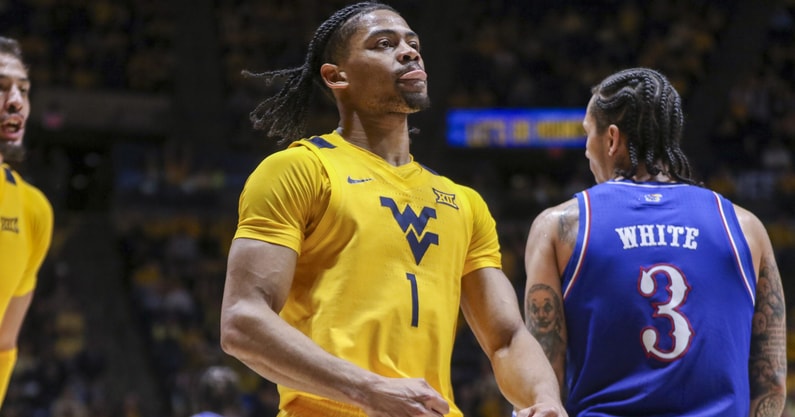 NCAA Basketball: Kansas at West Virginia