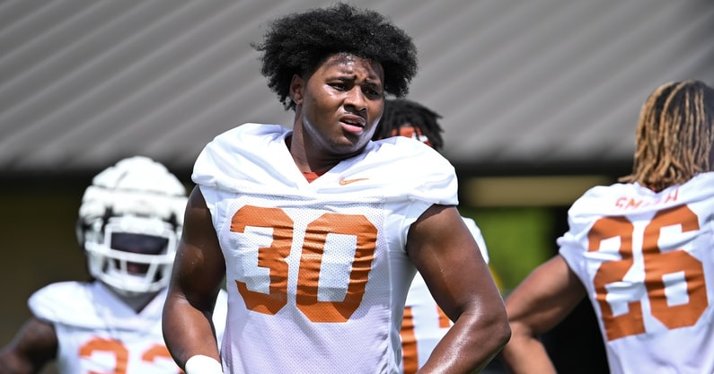 Elijah Barnes (Will Gallagher/Inside Texas)