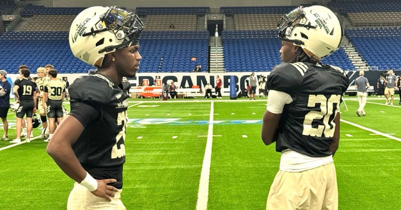 Danny Lang and Aaryn Washington