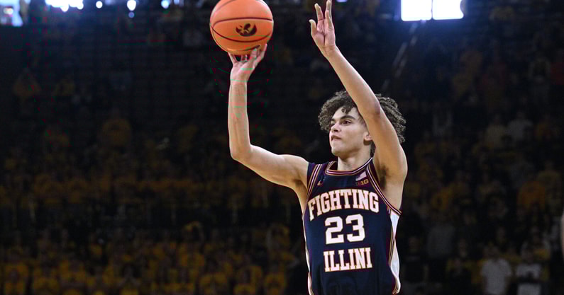 NCAA Basketball: Illinois at Iowa