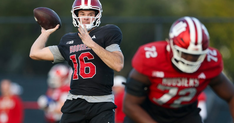 NCAA Football: CFP Team Practice-Indiana
