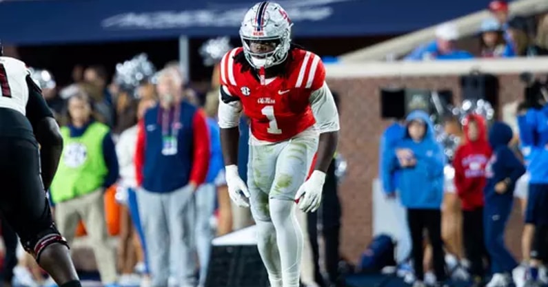 LSU signed Ole Miss star EDGE rusher Princewill Umanmielen (Photo: Ole Miss Athletics)