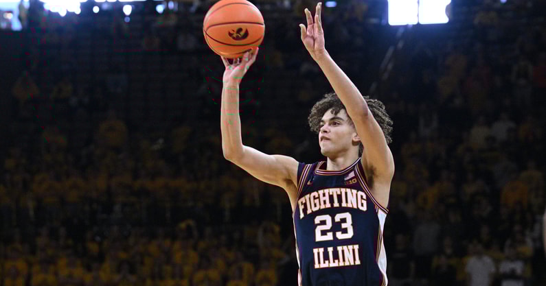 NCAA Basketball: Illinois at Iowa