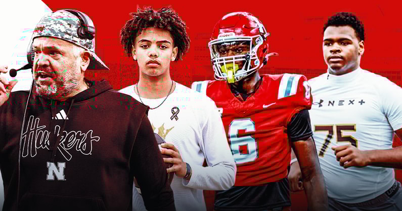 Matt Rhule, Trae Taylor, Ahmad Hudson and Albert Simien afi