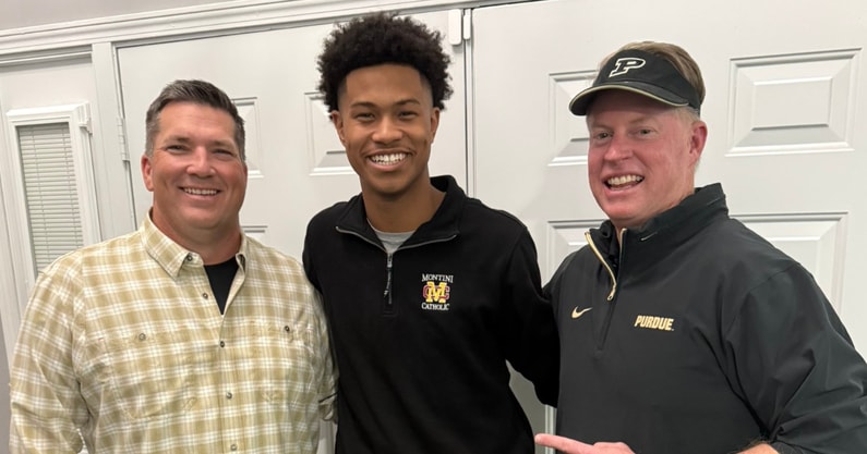 Adam Rutledge Purdue Purdue coaches hit the road, visit with key prospects - On3
