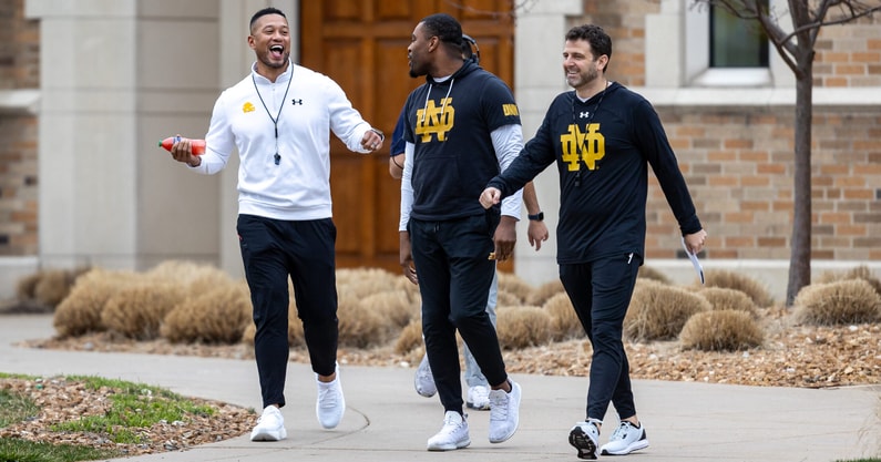 Marcus Freeman, Mike Mickens, Marty Biagi