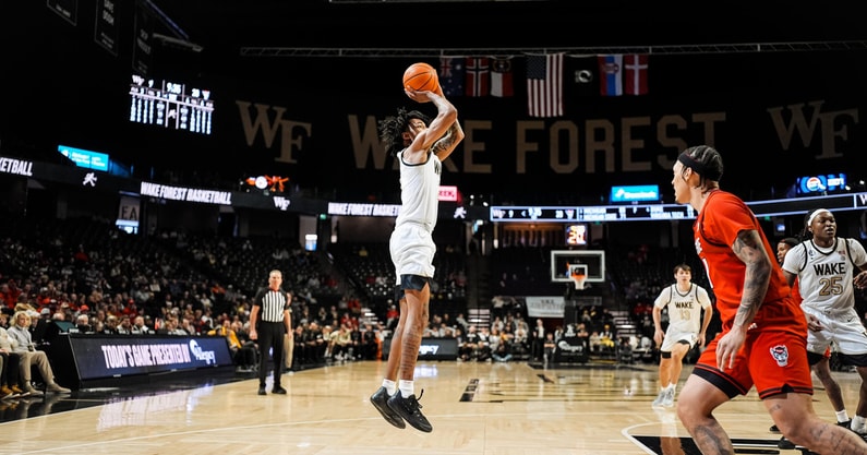 n.c. state shoots wake forest