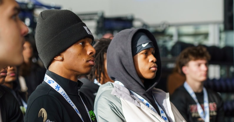 2027 CB Dre Otey on his Kentucky visit (Photo provided by Dre Otey)