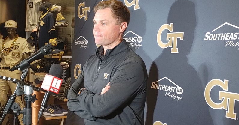 Georgia Tech head baseball coach James Ramsey
